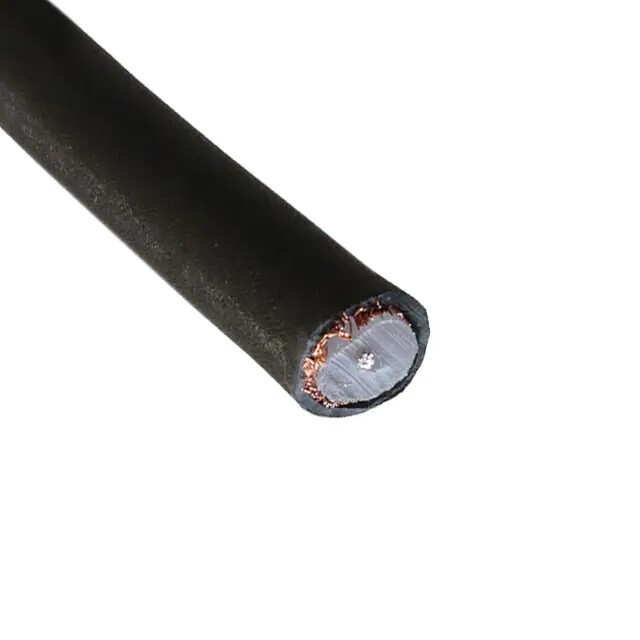 Alpha Wire 9011A BK002 Coaxial Cables 18AWG PVC 500FT SPOOL BLACK