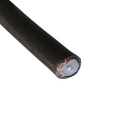 Alpha Wire 9011A BK002 Coaxial Cables 18AWG PVC 500FT SPOOL BLACK