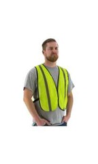 Lot of 6 – MAJESTIC 75-3003 YELLOW MESH VEST NON-ANSI ONE SIZE FITS MOST NEW
