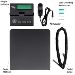 Smart Weigh Digital Postal Shipping Scale, 110lb/50kg to 0.1oz/2g Precision,