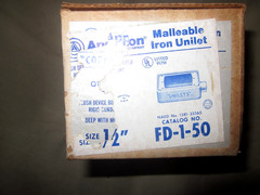 Appleton FD-1-50 Malleable Iron FS-FD CS Dev Box 1 Per Order #2
