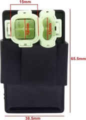 6 Pin AC CDI Box Compatible with 49cc 50cc 90cc 125cc 150cc 200cc 250cc Scooters