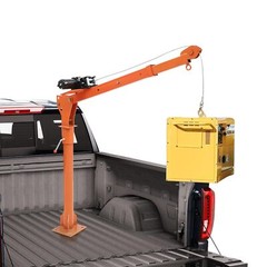 1100 Lbs Electric Truck Crane Pickup Truck Crane with Electric Winch 3500 Lb