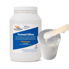 4 Gallon Fumed Silica Cabosil Epoxy Thickener Filler – Four 1 Gallon Jars