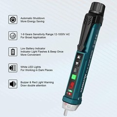 HANMATEK 12~1000V AC Electrical Tester Pen Sensitivity Electrical Non-Contact