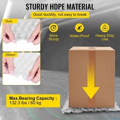 984′ x16″ Air Cushion Machine Film Small Bubble Pillow Packaging Padding Roll