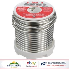 1 Lb Solid Wire Solder for Plumbing Applications, Lead-Free & Safe Certified