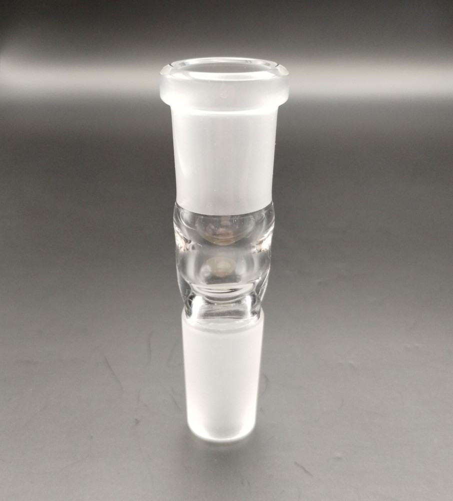 14mm Female – 14mm Male Extension Glass Ground Joint Attachment Adapter GonG