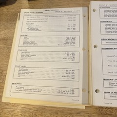 Vintage Massey Ferguson MF 300 Combine Service Manual 19966/1967