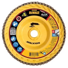 Dewalt DWA8280HCTR 4-1/2 X 5/8-11 40G T27 Ceramic Flap Disc 10/LOT TRIMMABLE