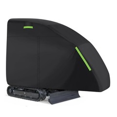 210D Oxford Fabric Mini Excavator Cover Waterproof For E20 (Black)