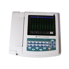 12-Channel Digital ECG Machine-Touch Screen 12Lead Electrocardiogram Monitor