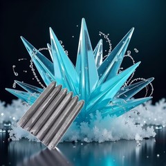 6 Pcs Low Temperature Universal Welding Rods, Easy Melt Aluminum Rods, Metal Wel