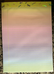 Lady Jayne Ltd. Unicorn Shooting Star Lined Notepad Set 8.5 x 11 in MPN 17211