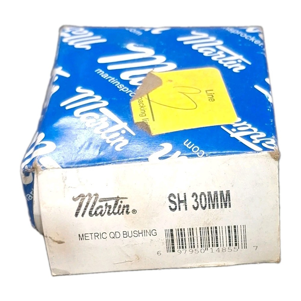 Martin SH 30MM Metric QD Quick Detachable Tapered Shaft Bushing Keyed 697950 New
