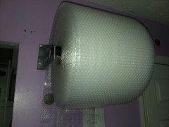 12in×350ft Wall Bubble Wrap Roll Holder Dispenser.Holds big Rolls 175′ and 350′