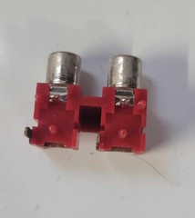 Hosiden PCB Mount Dual RCA Jacks NOS JPJ0811-01-230 3.7 pounds Bulk bag