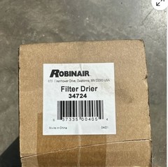 GENUINE SPX ROBINAIR 34724 AC MACHINE FILTER FD10