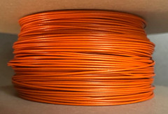 500’ Ft. 22 AWG Gauge Tinned Copper Wire, Orange, PVC, Hookup Cable USA