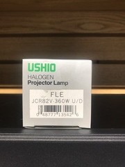 USHIO FLE HALOGEN PHOTO LAMP 360W 82V GX5.3 JCR82V-360W U/D NEW