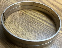 Silver Solder Joint Brazing Rings 15% Silver 2 inch O.D. B CuP-5 (10 Pack)