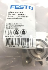 Festo Series: 04-2024:58 Compact Cylinder ADN-S-16-5-I-P-A (8076392) NOS