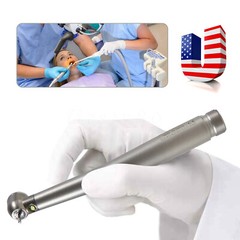 Pieza de mano alta velocidad fibra óptica LED dental E-generator 2 Hole Turbine