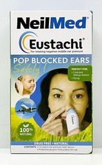 NeilMed Eustachi Ear Pressure Relief Device for Cold & Allergy Season Flying NIB