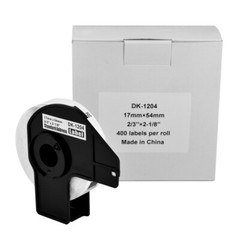 30PK 17mm*54mm DK-1204 Mult Purpose Thermal Paper Label Fit for Brother QL-570VM