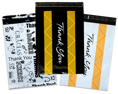 Thank you Collection Poly Mailers 10×13″ Combo, Self Seal Shipping Mailing bags