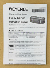 KEYENCE FD-Q50C Clamp-On Flow Sensor Main Unit 40A/50A Type