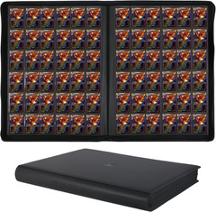 3600+ Pocket Trading Card Binder 36-Pocket Album for Sports Cards Black