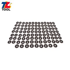 100 PCS 4-1/2″×7/8″ 40 Grit Premium Zirconia Flap Disc Sanding Grinding