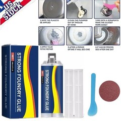 Strong Foundry Glue,Metal Repair Glue, AB Metal Glue Heary Duty Weld 85ml
