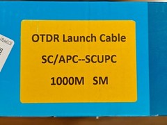 LC/APC-LC/APC OTDR test extension line 1KM SM Fiber cable box NEW