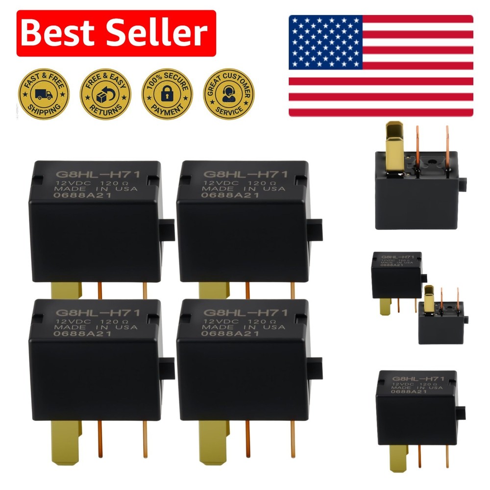 Automatic 4-Piece G8HL-H71 Relay Set – Essential for Honda & Acura Vehicles