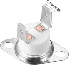 KSD301 Thermostat 155°C 311°F 10A Normally Closed N.C Adjust Snap Disc