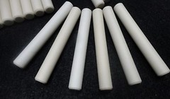 LOT OF (24) TWENTY FOUR 2.47″L X 0.325″D STEATITE CERAMIC RESISTOR ROD No. 329