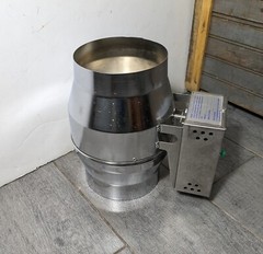 Energy Saving Devices Inc Automatic Gas Vent Damper AX503 5” for 24V Control A17