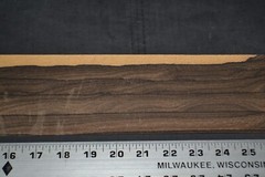 Ziricote Wood Veneer Sheet 3 x 45 inches 1/42nd 35137-39