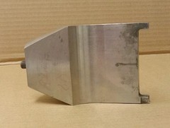 Sonic Welder Horn 3.5″ X 5.25″ X 1.5″ – Titanium, Tapped Mounting Hole