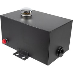 5 Gallon 14 Gauge Steel Hydraulic Fluid Reservoir Tank 1.5″ Inlet & 0.75″ Outlet