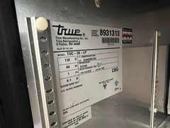 True Manufacturing Co. TUC-36-LP 2-Door Undercounter Fridge