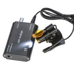 Dental 5W Portable LED Headlight with Filter Plastic Clip Dental Headlamp DY-008