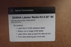 Agilent Technologies G5404-60029 Microplate Labeler Media Kit 0.25in 5K – NEW