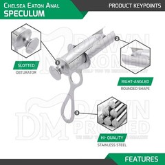 Chelsea Eaton Anal Rectal Speculum 32mm Large OB-GYN Urology Instrument