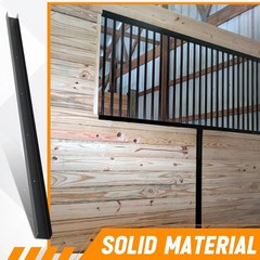 12 Pack 42 Inch Horse Stall Wall Channels Galvanized Steel Easy Installation