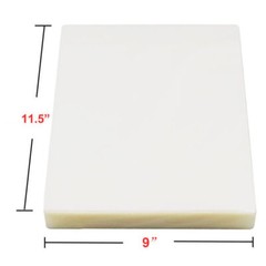 5Mil 3Mil Clear Thermal Laminating Pouches Letter 9″x11.5″ Size Laminator Sheets
