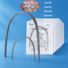Dental Ortho Heat Thermal Activated Niti Rectangular Natural Form Arch Wire