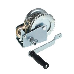 Heavy Duty Crank Winch 1500lbs Winch Hand Winch Gear Winch W/32FT Wire Rope US